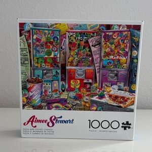 Buffalo Aimee Stewart Pizza and Pocket Change Puzzle, 1000 pcs